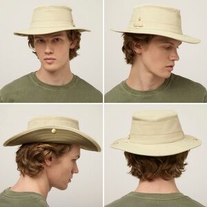 Tilley Endurables LTM3 Airflo Classic Sun Hat in Olive Khaki Color sz L 7 1/4